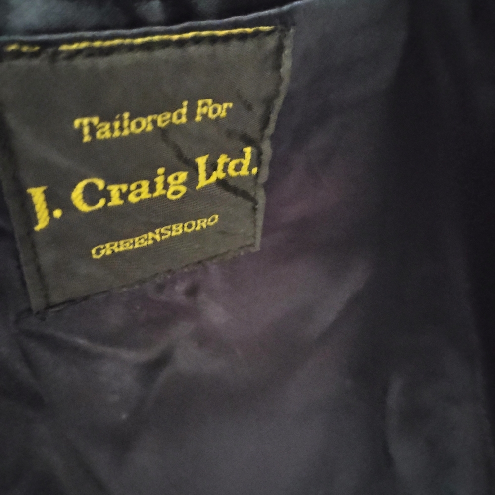 Black Pea Coat for Men